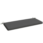 Cuscino per Panchina ¨C zephmum ¨C Grigio Scuro 110x46x6.5 cm