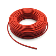 Alcapower Bobina Cavo Elettrico Unipolare 1x6mm² Rosso 50m - Resistenza Termica, Tensione Nominale 1500V DC Impianti Fotovoltaici e Industriali