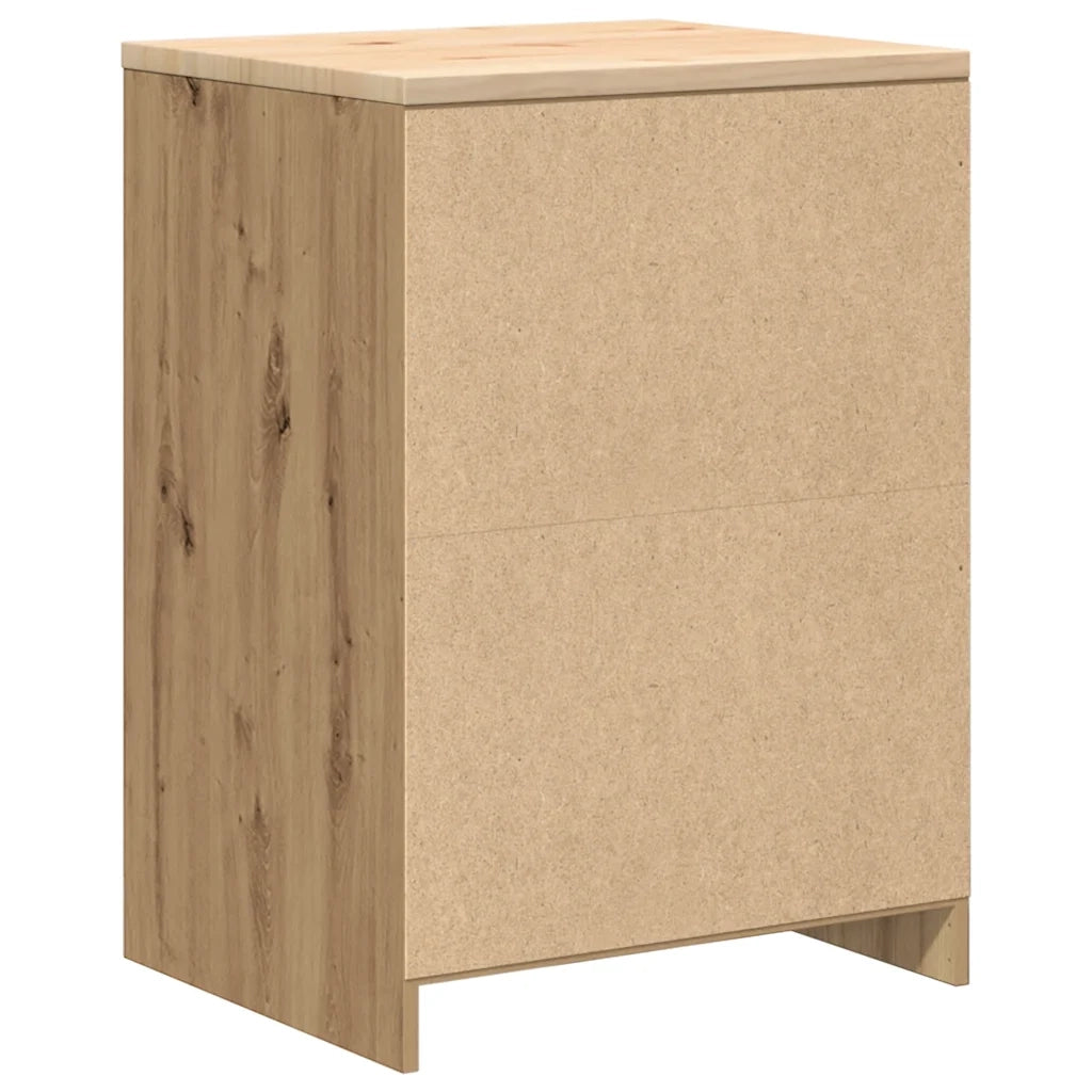 Armadietto per Garage in Rovere Artigianale 60x51x85 cm 860579