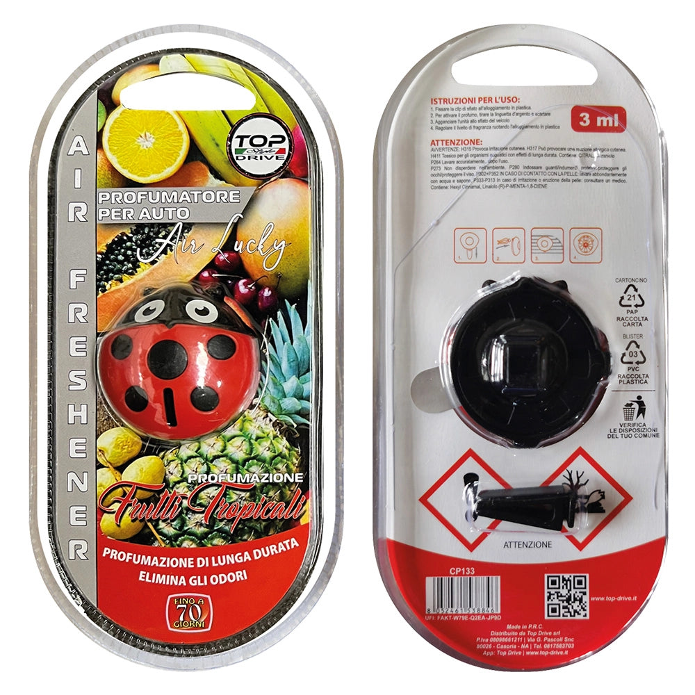 Profumatore per Auto Profumazione Frutti Tropicali Air Lucky
