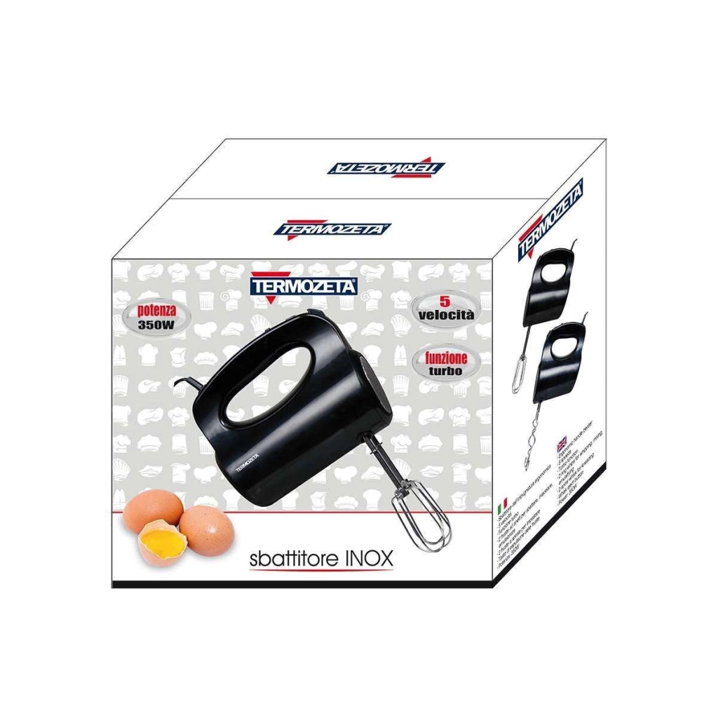 Termozeta Sbattitore Inox 350W Nero