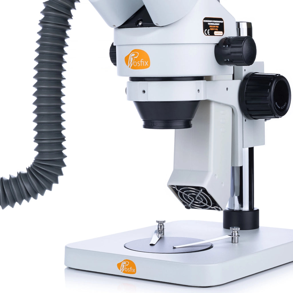 Potenziatore di Aspirazione per Microscopio Stereoscopico Rosfix – Tubi Telescopici 35-76 cm | Rimozione Efficace di