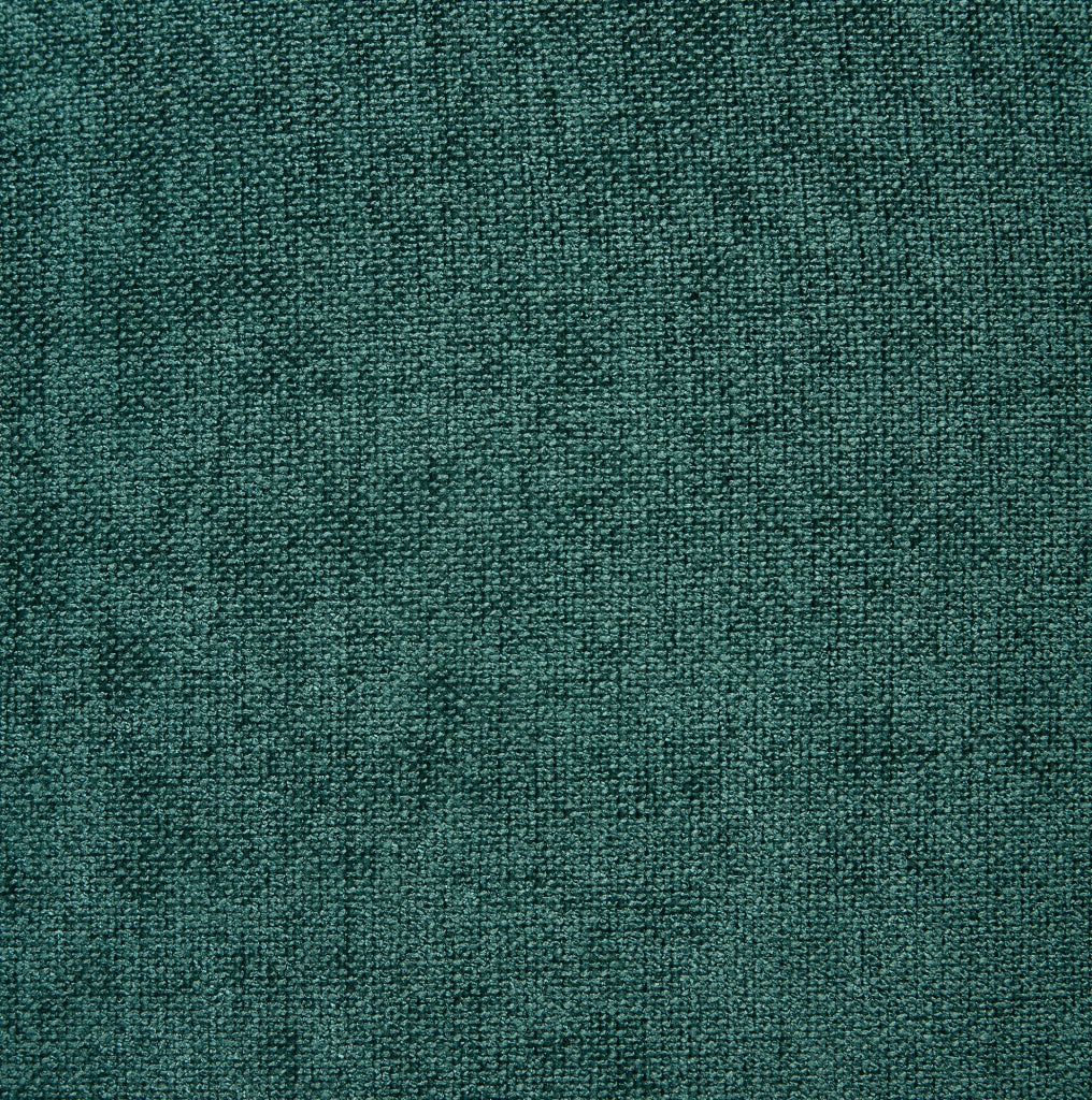 Sedia imbottita verde con gambe in legno massello