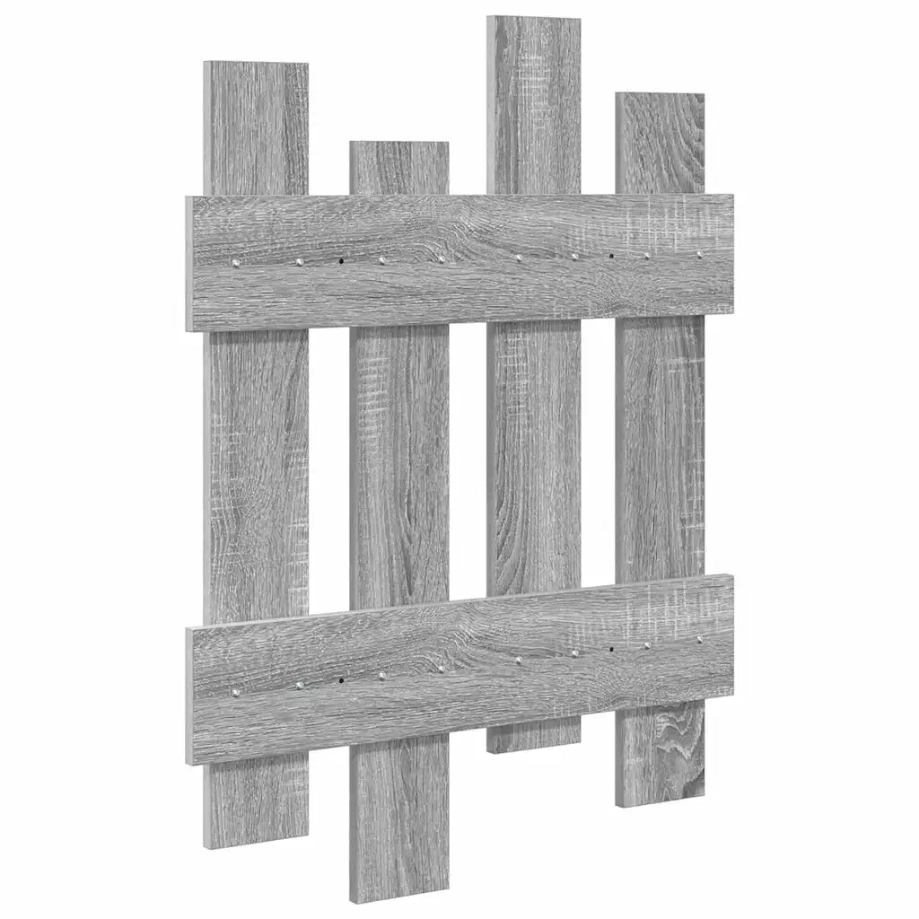Appendiabiti a muro Grigio Sonoma 60 x 3 x 82 cm CFW6554951