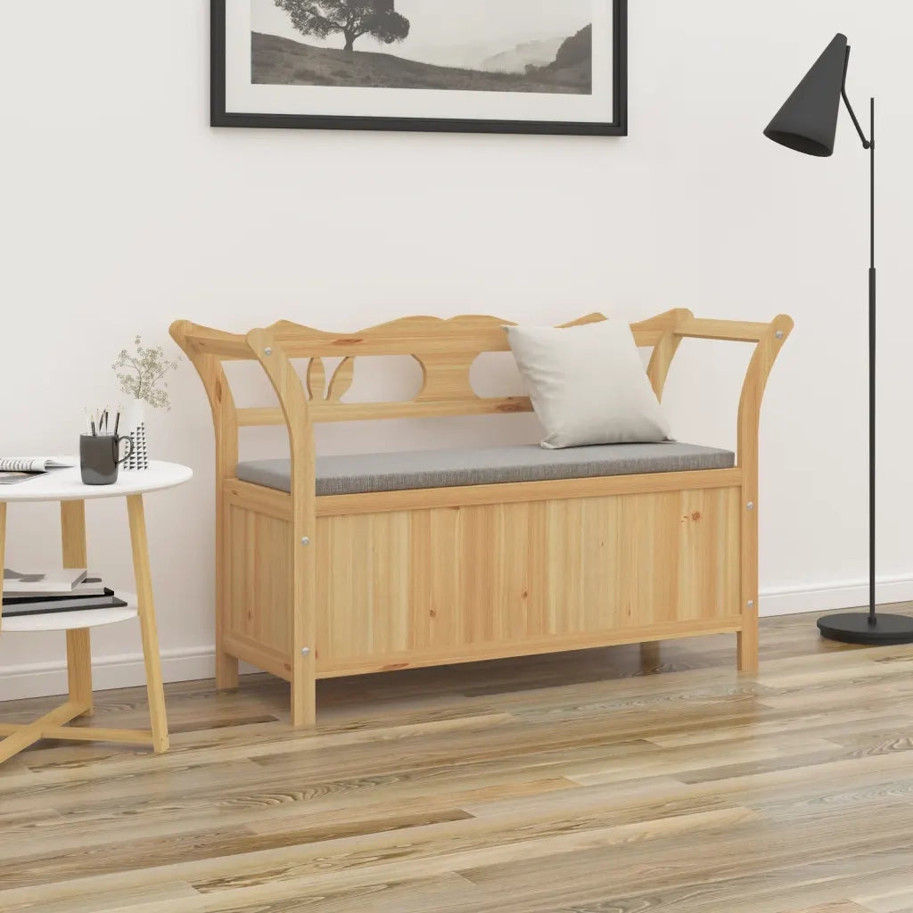 Panca-Sgabello 107x45x75,5 cm Legno Massello di Abete