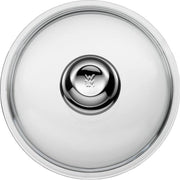 Deksel in vetro per tegole da 20 cm - adatto per tegole da 20 cm - resistente al calore - resistente al lavastoviglie