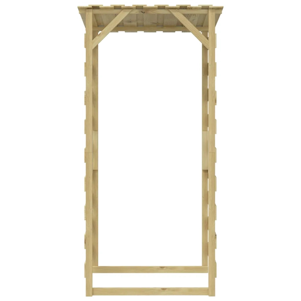 Pergole con Tetto 4 pz 100x90x200 cm Legno di Pino Impregnato 3096650
