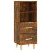 Buffet credenza cassettiera armadio mobile contenitore organizer per cucina soggiorno salotto 34,5 x 34 x 90 cm legno ingegnerizzato marrone 02_0030919