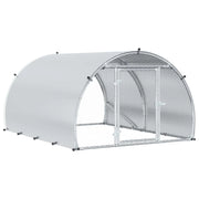 Pollaio Argento 200 x 150 x 100 cm Acciaio zincato 42042524