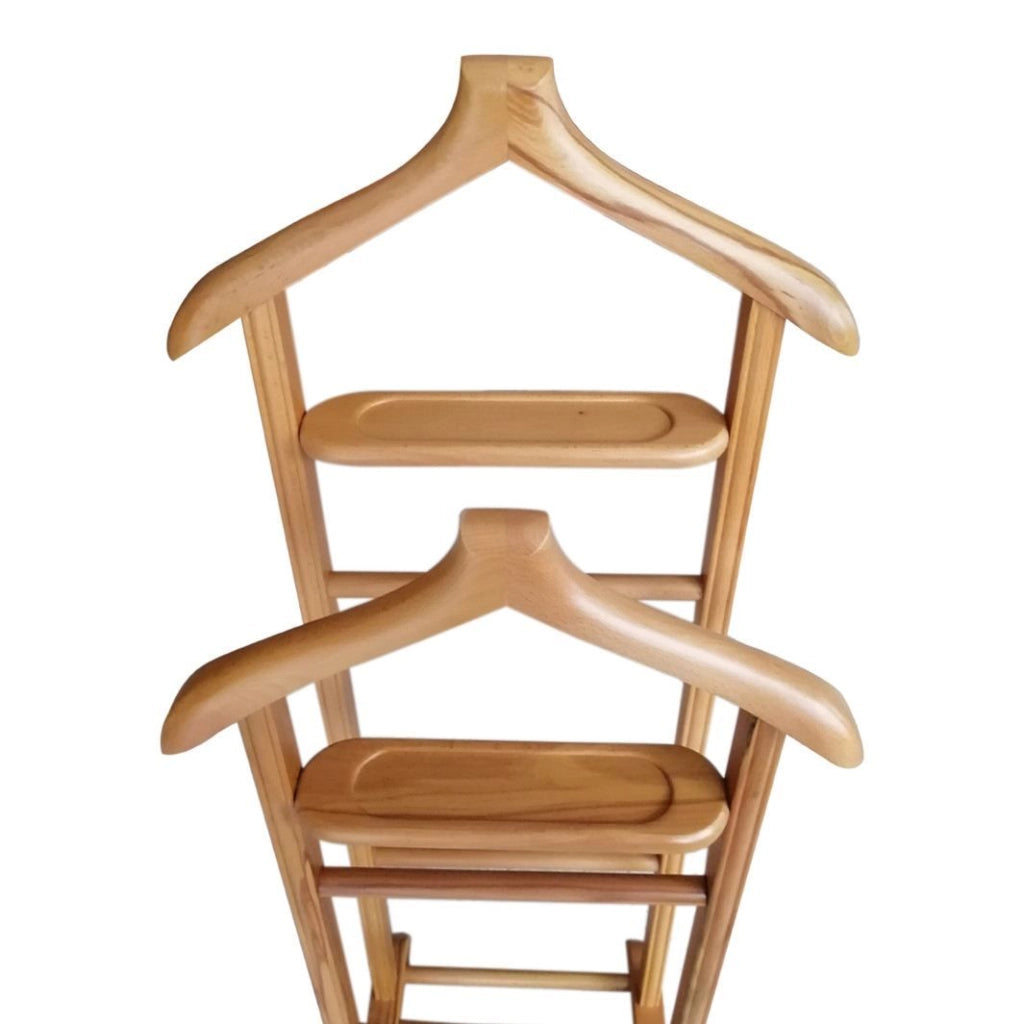 Vesime, Appendiabiti Installazione a Terra, 120h cm Marrone Rovere