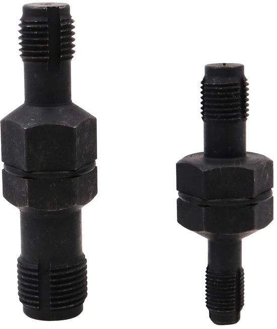 Kit di Riparazione a Filo - Cacciatore di Filo - Set di Riparazione a Filo - M10 x 1.0/M12 x 1.25/M14 x 1.5/M18 x 1.5 - Acciaio di Carbonio Indurito - Per il Riparare delle Porte di Accensione Danneggiate
