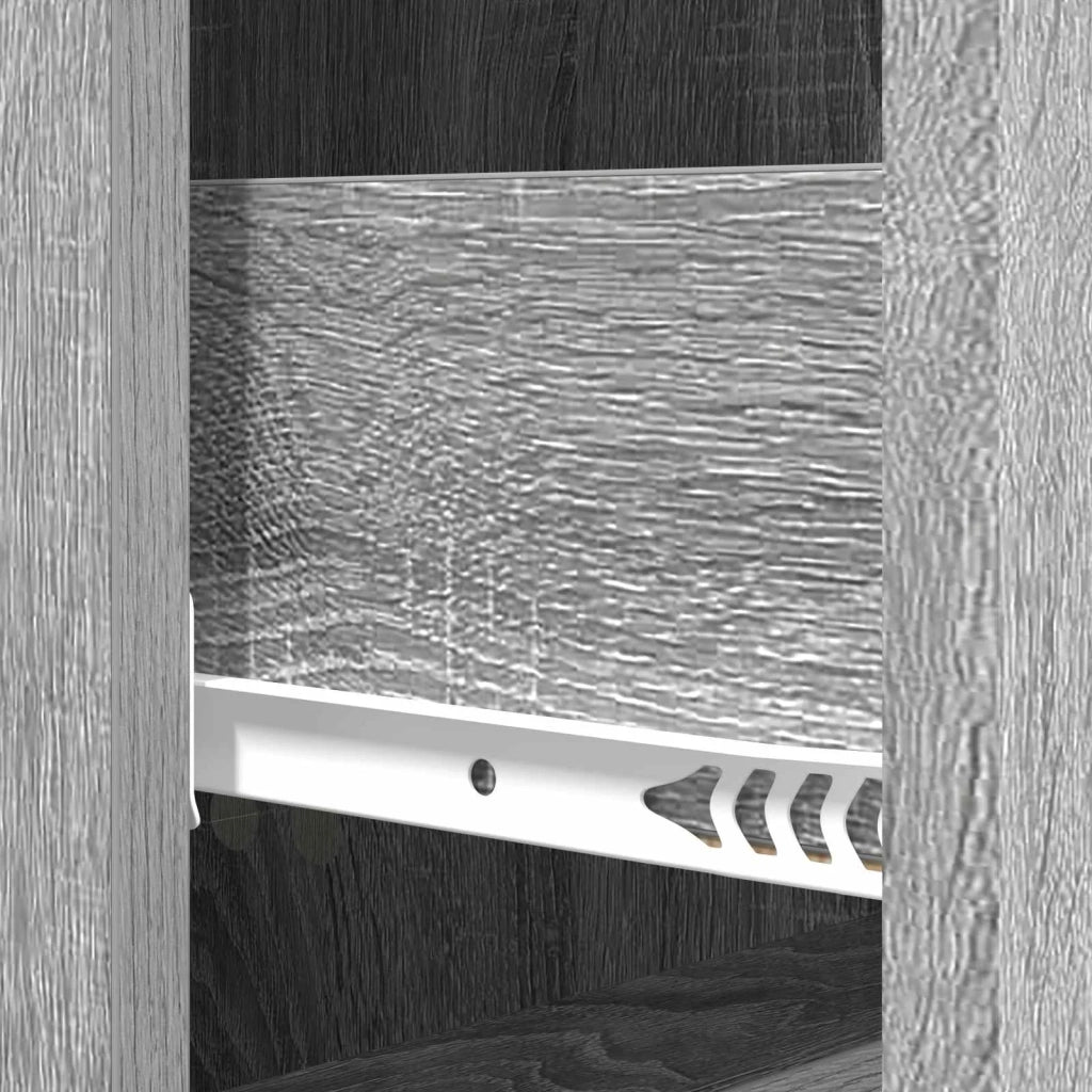 Mobile con Cassetti Grigio Sonoma 33 x 34,5 x 90 cm 894161