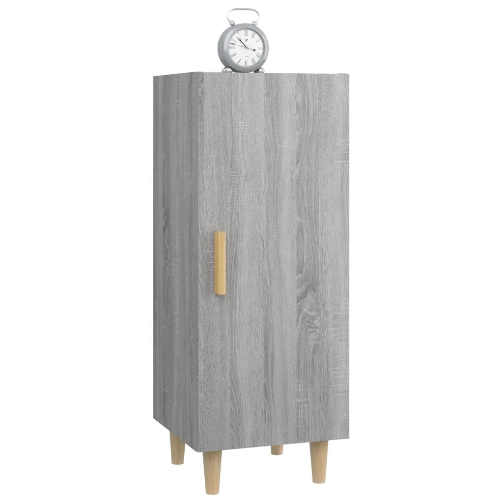 Credenza Grigio Sonoma 34,5x34x90 cm in Legno Multistrato 817403