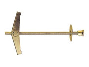 ANCORA A SOFFITTO IN ACCIAIO KD- - KD 4 vite ø mm.4 MA x mm.95 con dado in ottone - 25 pezzi FISCHER