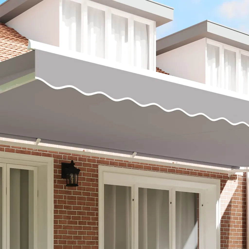 Tenda a Braccio Grigio chiaro 580 x 20 cm Tela 42000777