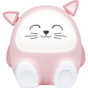 Altoparlante luminoso e luce notturna - BIGBEN - Cat - Bluetooth 5.0, 15 W, Luce notturna regolabile, Timer, Batteria USB-C