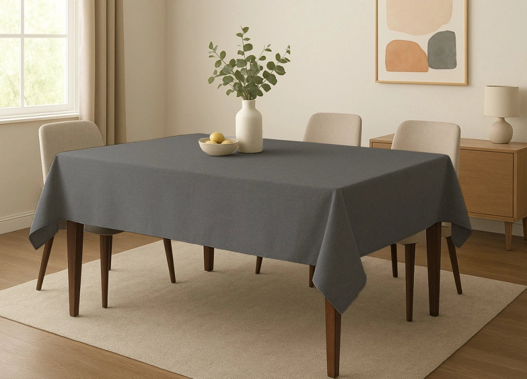 Tovaglia Cucina Soggiorno Antimacchia Idrorepellente Linen - 140x230cm - Stone