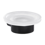 Portasapone da muro in ottone e Cromall PI11 Gedy serie PIRENEI Nero Opaco