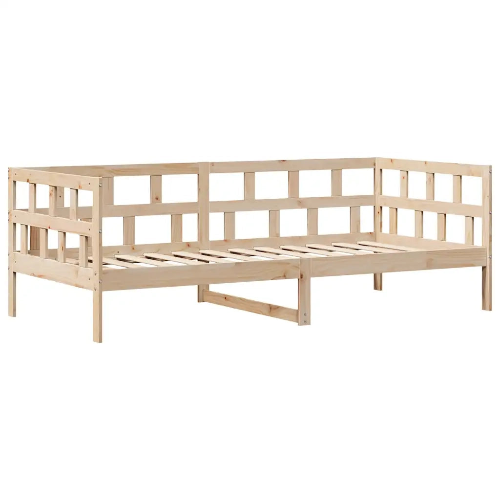 Dormeuse con Cassetti 80x200 cm in Legno Massello di Pino