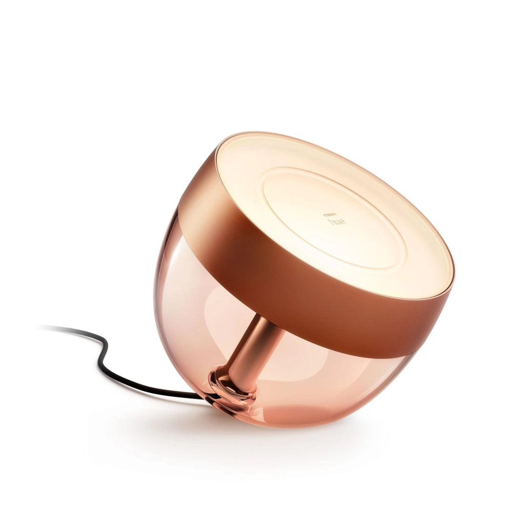 Philips hue white and color ambiance iris lampada smart da tavolo rame - 929002376803