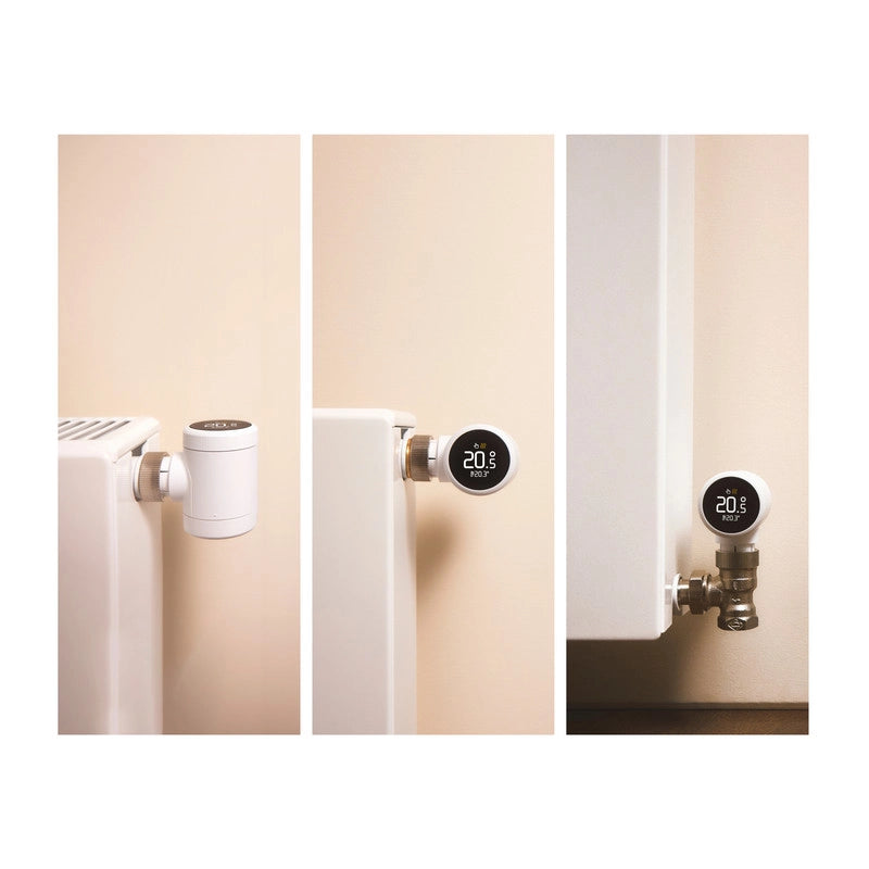 Tado Testa termostatica Intelligente X add-on. Controllo multistanza. Wi-fi. Matter. Assistenti vocali google e alexa