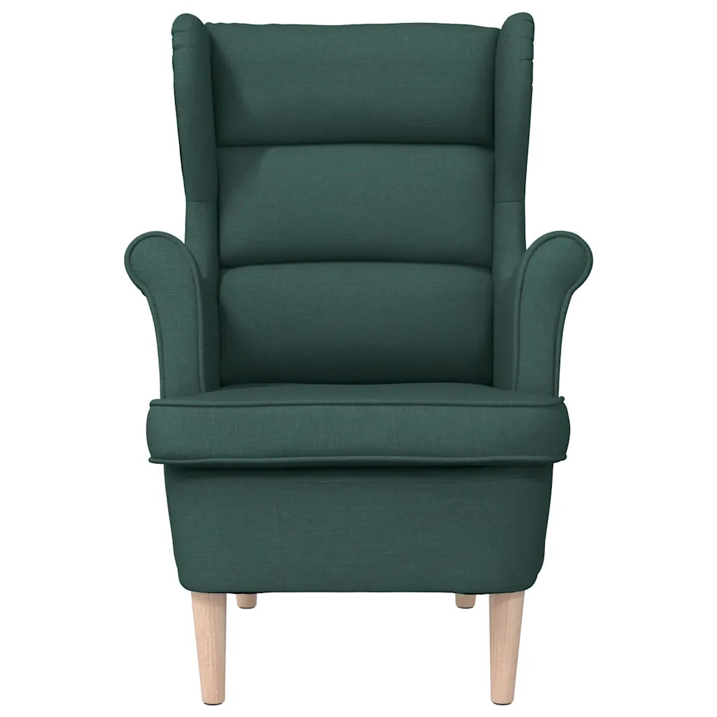 Poltrona Verde Scuro 74x84x100 cm in Tessuto 4016900