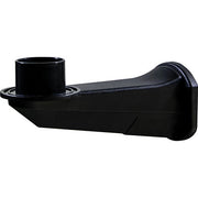 BRACCIO X LAMPIONE GLOBO  ABS NERO L.CM 22,5