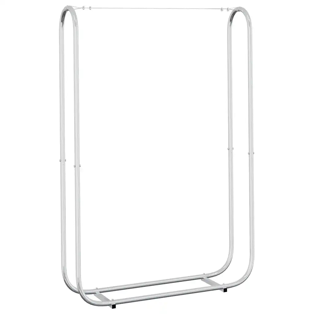 Rastrelliera per Legna 100x25x150 cm in Acciaio Zincato