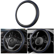 Supporto per volante 38 cm - Antiscivolo - Ademendente - Pelle in PVC - Universale - Resistentente agli urti - Morbido e confortevole