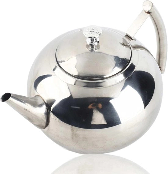 Tazza da tè in acciaio inossidabile con filtro - 2 litri - ideale per tè in bustina