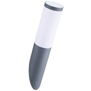 Applique esterna inclinata grigia E27 Oslo Polux 300935