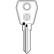 CHIAVE PIATTA EUROLOCKS EU16R SILCA - ACCIAIO NICHELATO- 10 pezzi