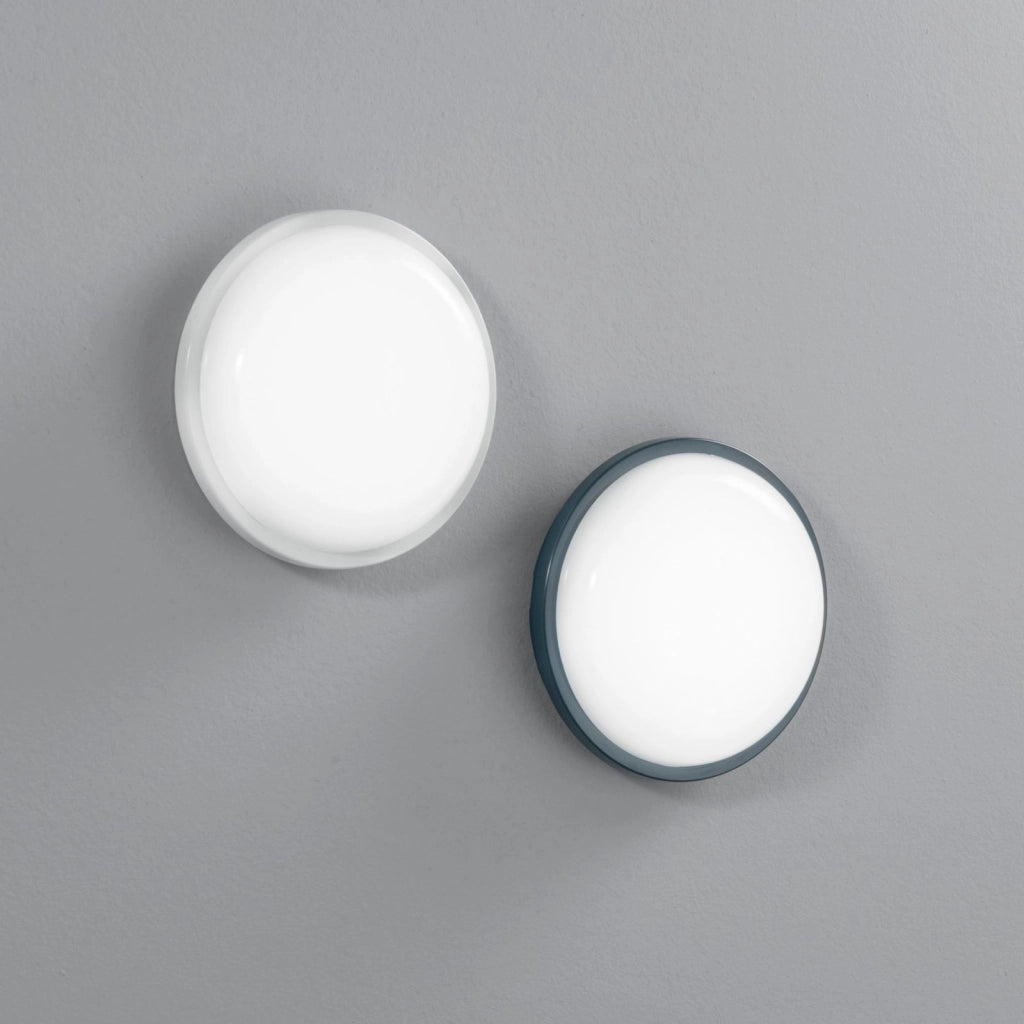 PLAFONIERA LED EVER ANTRACITE TONDA 20W 2500LM CCT 3000K Luce calda,4000K Luce naturale IP65 22,1X7,2CM