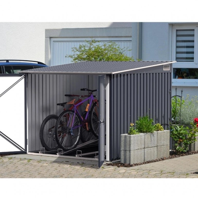 Box per Biciclette Metal Bicycle Store di Duramax, 203 x 202 x 162 cm