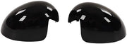 Copertura per Specchietto Retrovisore - Nero Luccicante - Copertura Esterna per Specchietto - 1 Paio Lato Sinistro/Destro - Sostituzione per R55/R56/R57/R58/R59/R60/R61 - Materiale ABS Duraturo - Cappuccio Specchietto