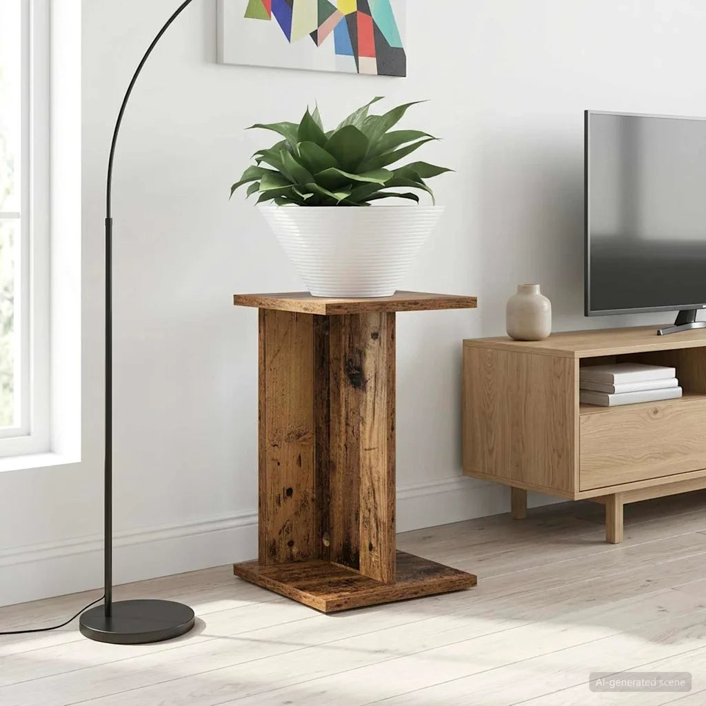 Supporto per piante | Sostegno per piante Legno vecchio 25 x 25,5 x 40,5 cm