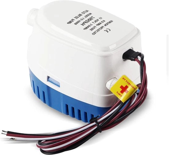 Pompa di scarico automatica 12 V 750 GPH con interruttore galleggiante - pompa di scarico per imbarcazioni.