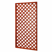 Traliccio In Legno Di Pino Impregnato Per Giardino Balcone E Terrazza Supporto Decorazione Per Piante Rampicanti Privacy Outdoor 120 x 180 Cm Legno Scuro