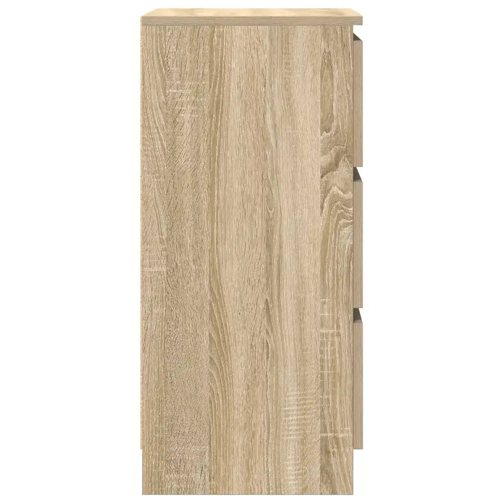 Credenza Rovere Sonoma 37,5x35x76 cm in Legno Multistrato 861726