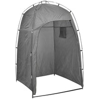 Tenda da Campeggio per Doccia WC Spogliatoio Grigio cod mxl 64328
