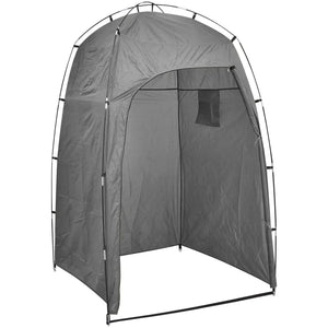 Tenda da Campeggio per Doccia WC Spogliatoio Grigio cod mxl 64328