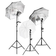 Kit di Illuminazione da Studio con Treppiedi e Ombrelli cod mxl 128485