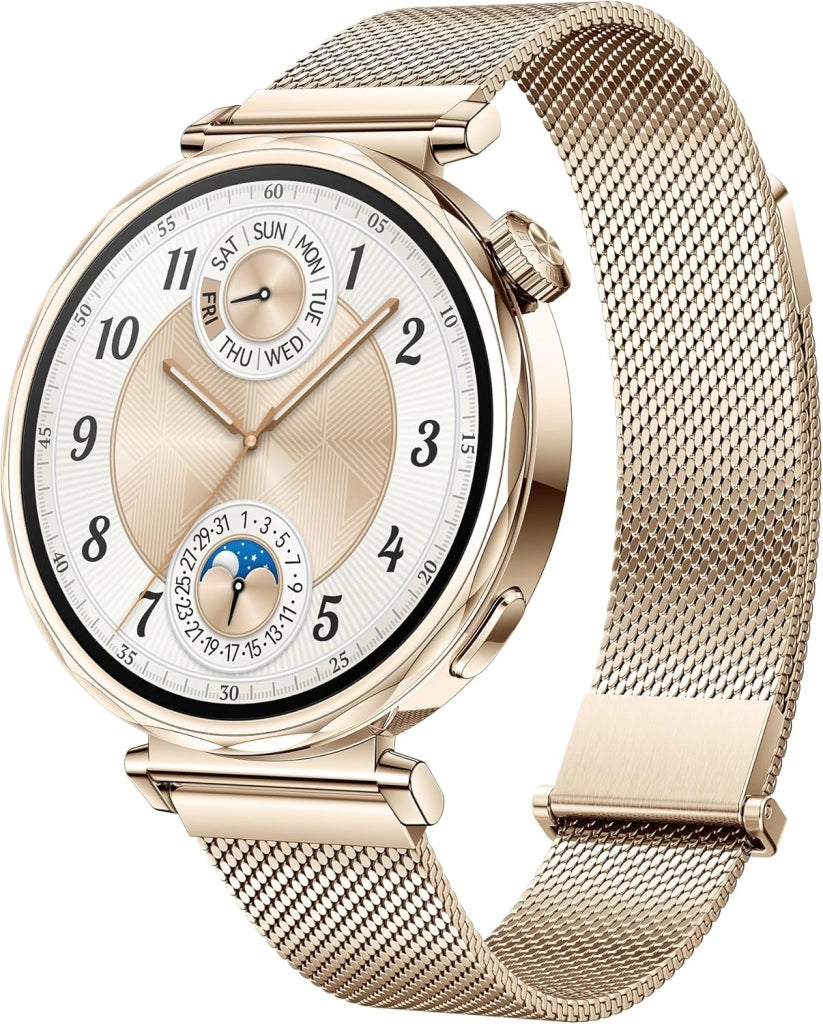 HUAWEI WATCH GT 5 41mm Smartwatch, Design Elegante, Nuova Modalità Corsa e Ciclismo, Monitoraggio della Salute, 7 Giorni di Durata della Batteria, iOS e Android, Dorata