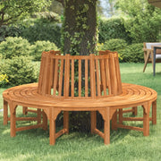 Panchina Albero Circolare Ã˜ 208 Legno Massello di Eucalipto