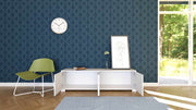 Mobile TV 4 Ante 172x40x48 cm Lumina Bianco Lucido