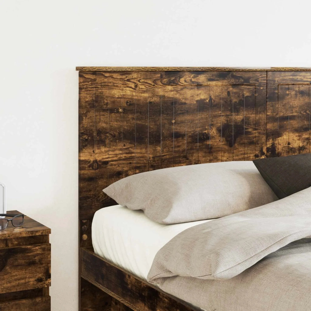 Testiera | Testata con Testiera | Testata Rovere fum¨¦ 160 cm Legno multistrato