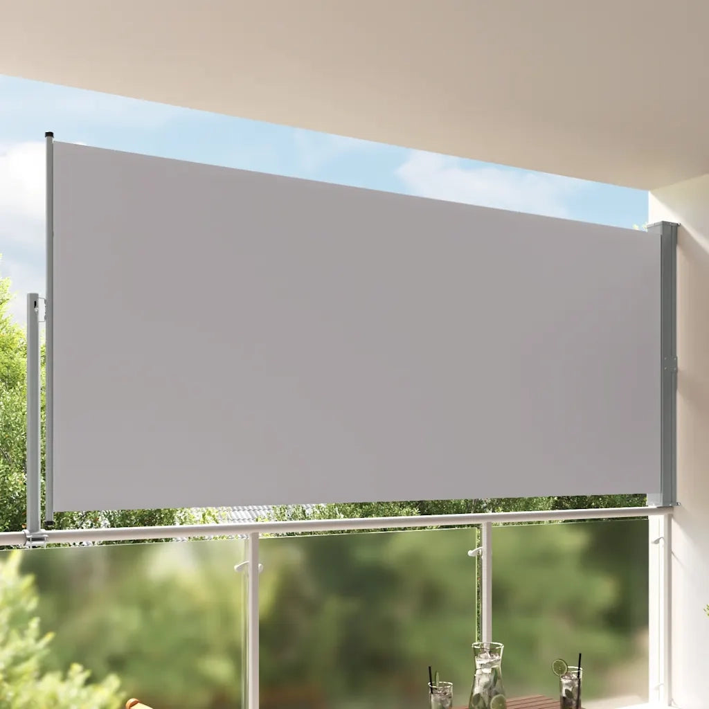 Tenda da Sole Laterale Retrattile 160 x 300 cm Grigia cod mxl 5994