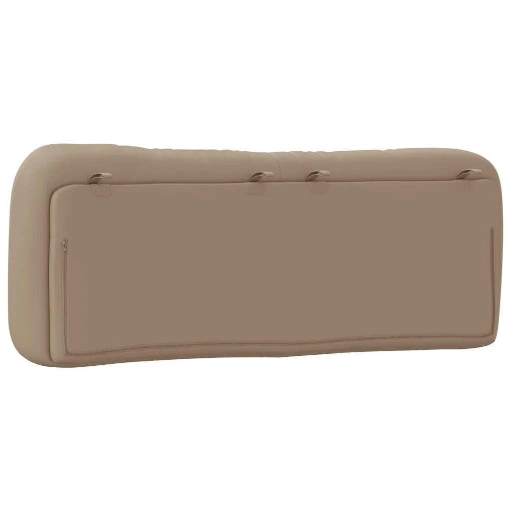 Cuscino Testiera-Cuscino per Testiera Hvar Cappuccino 120 cm in Similpelle