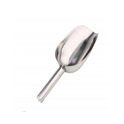 Trade Shop - Paletta In Acciaio 11cm Per Animali Raccogli Escrementi Mangime Dosatore Crocchette Riso -