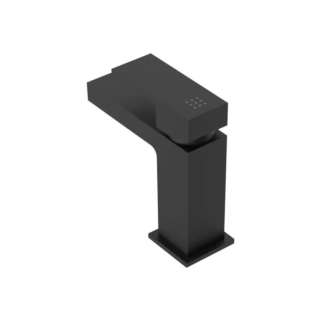 Set miscelatore lavabo e bidet senza scarico in ottone nero opaco | Grace